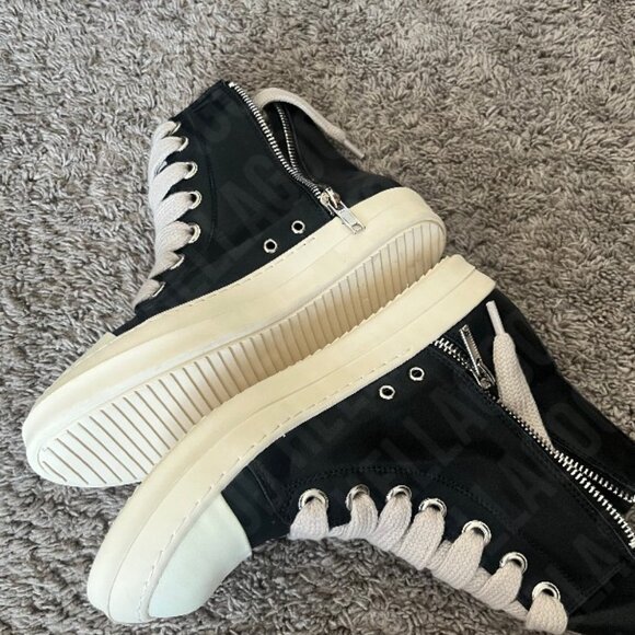 Rick Owens Black Porterville Jumbo Laced High - Picture 3 of 11